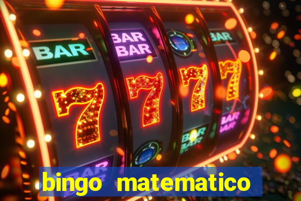 bingo matematico para ensino medio